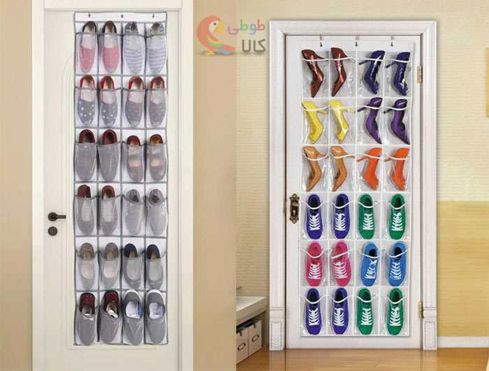 نظم دهنده کفش پشت درب