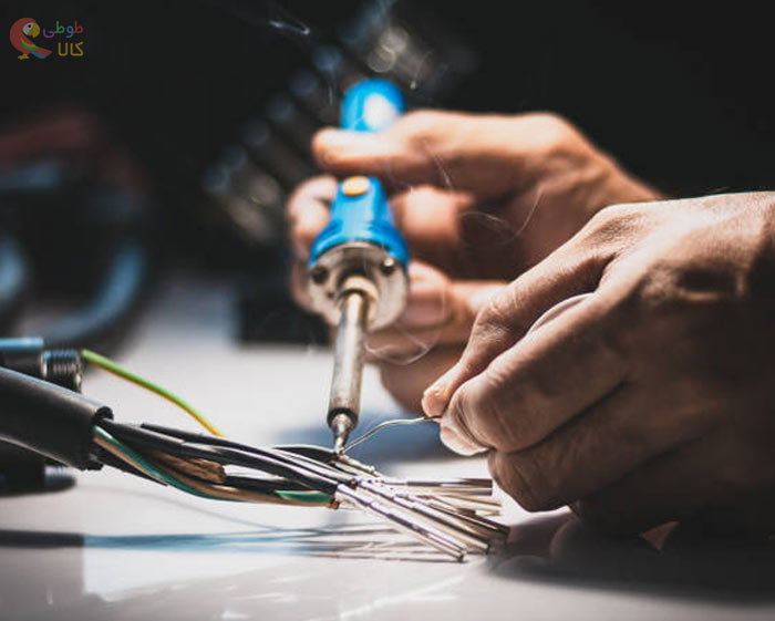 نحوه استفاده از هویه لحیم کاری