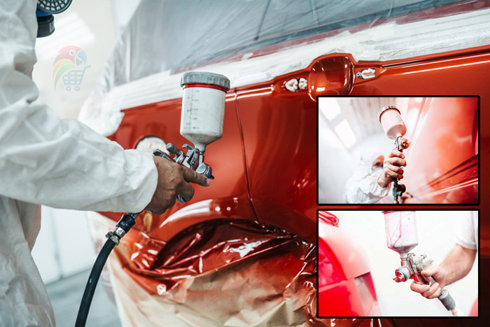 رنگ آمیزی خودرو