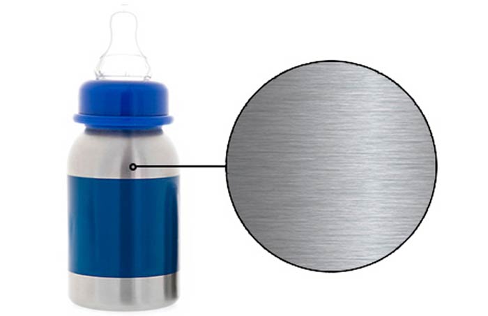 شیشه شیر استیل