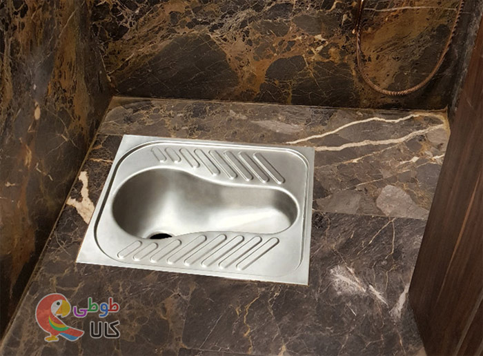 کاسه توالت استیل