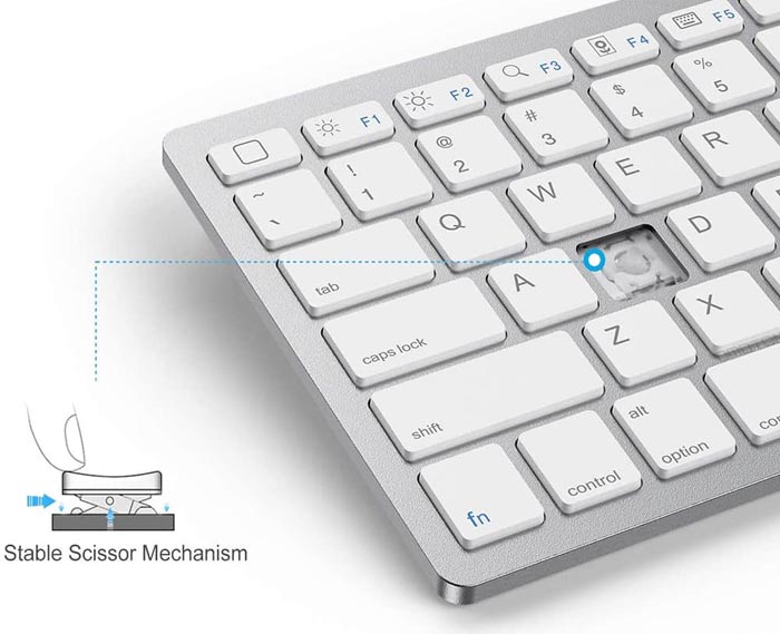 کیفیت کلید های کیبورد تبلت