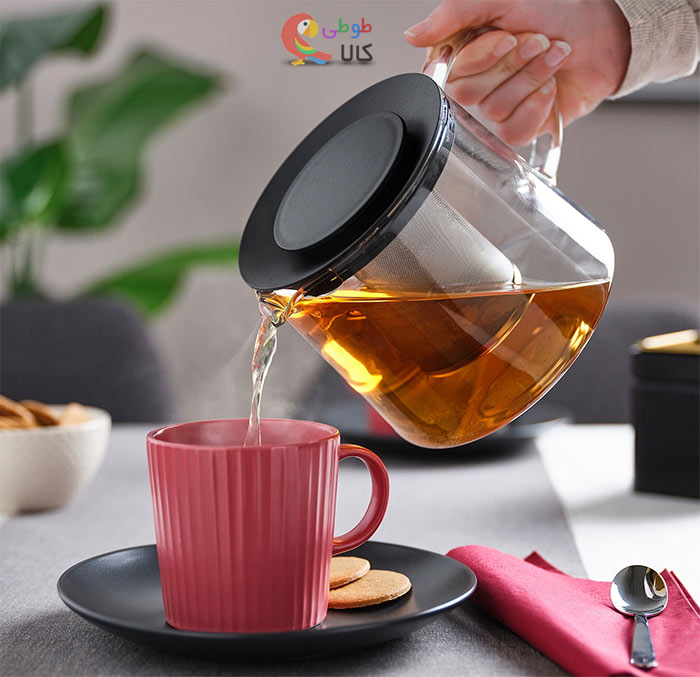 قوری به همراه صافی