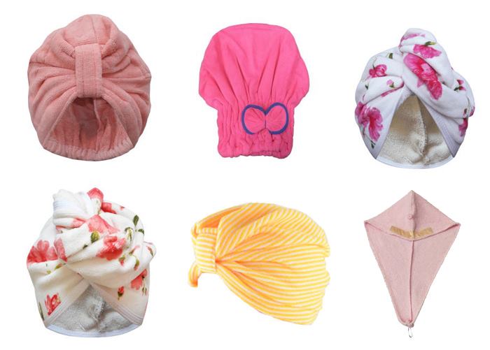 خرید اینترنتی کلاه حوله ای