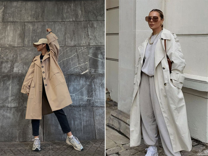 عکس بارانی ترنج کت