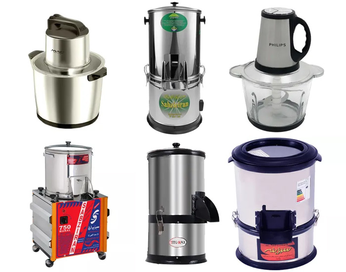 بهترین مدلهای سبزی خردکنی