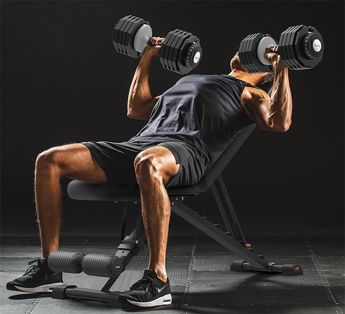 نحوه استفاده از نیمکت پرس