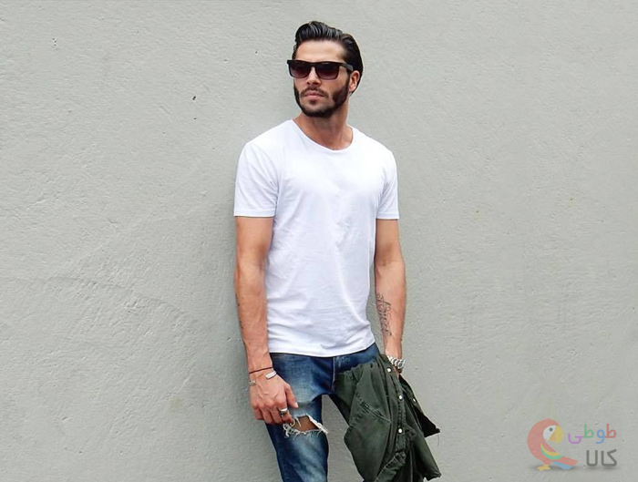 اندازه تی شرت مردانه