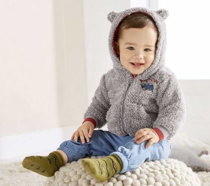 سویشرت نوزاد بافتنی