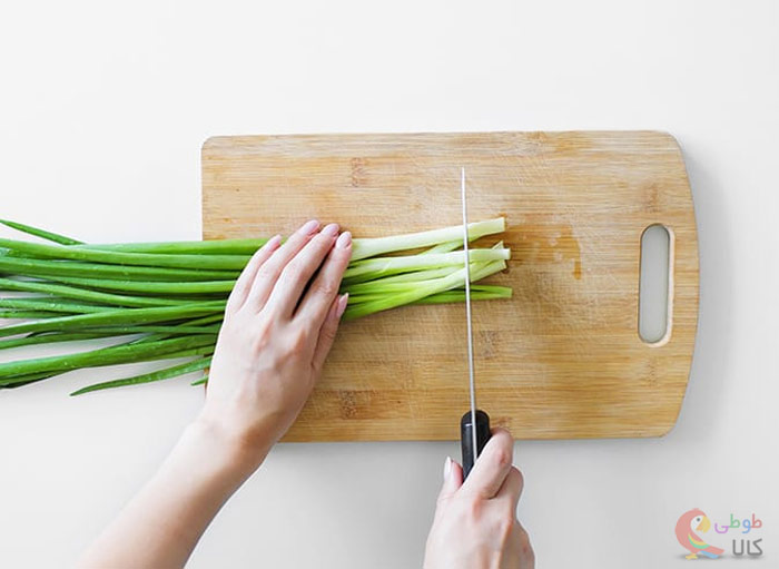 عکس تخته گوشت چوبی