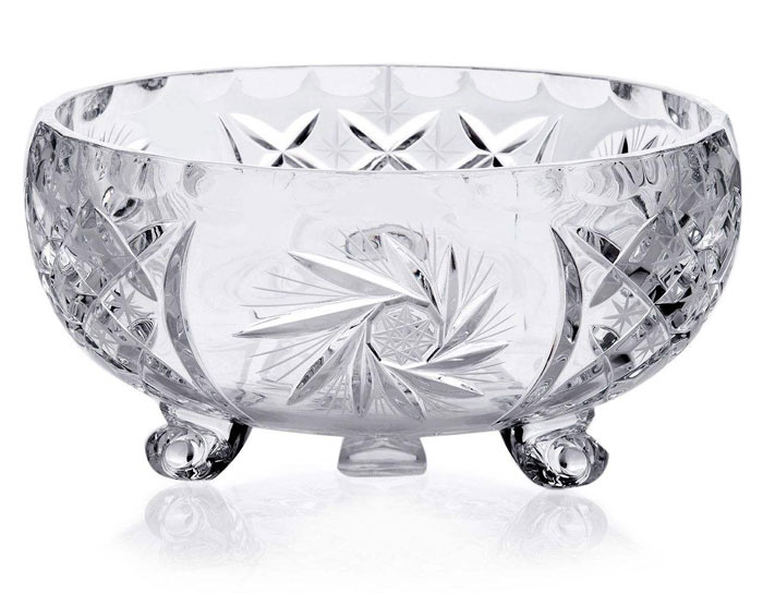 آجیل خوری کریستال طرح خورشید