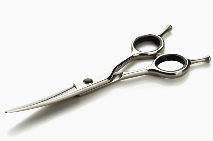 عکس قیچی لبه دار محدب