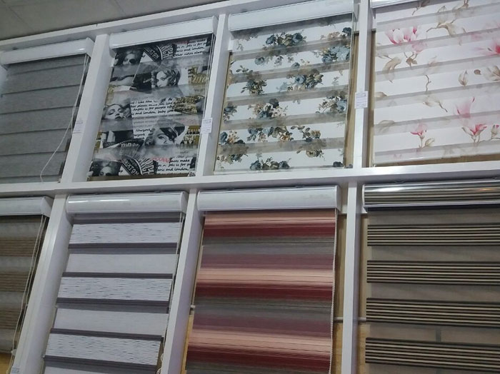 مدلهای مختلف پرده زبرا