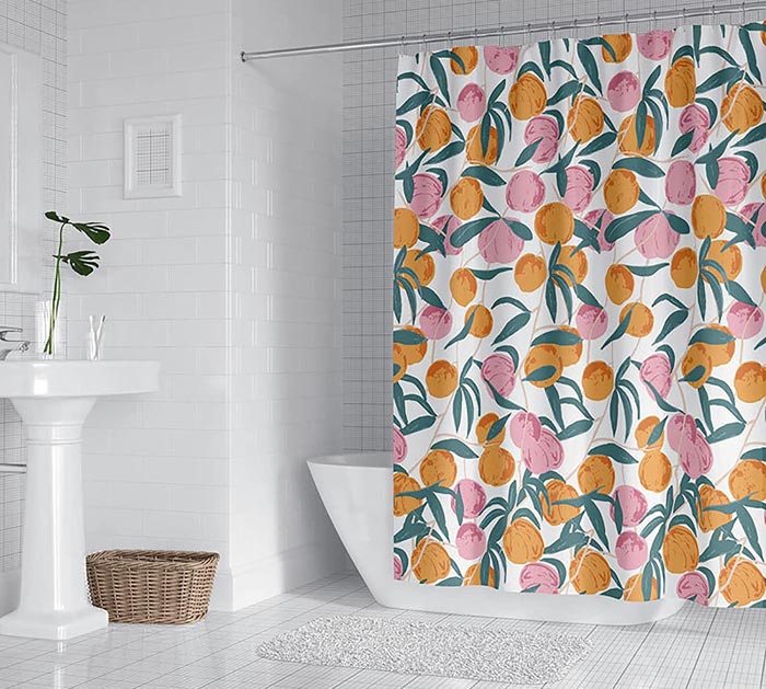 عکس پرده حمام