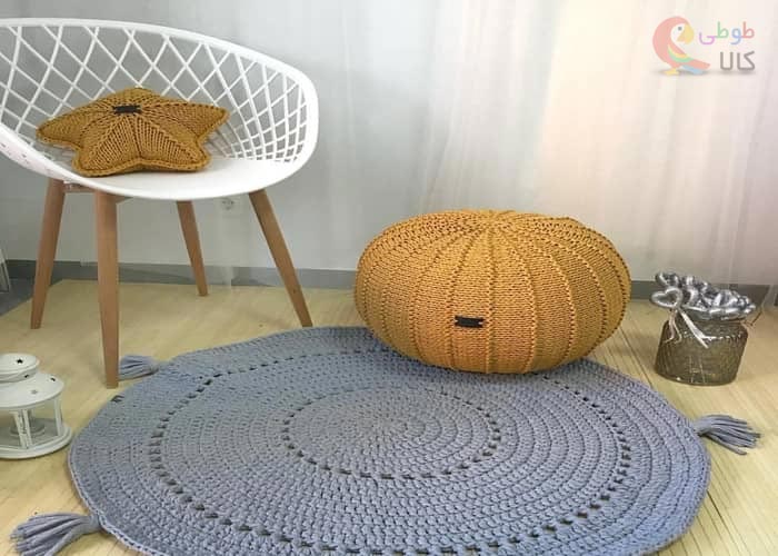 عکس پاف بافتنی