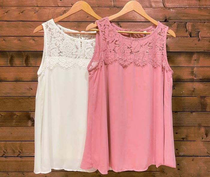 عکس تاپ دخترانه نخی ساده و شیک