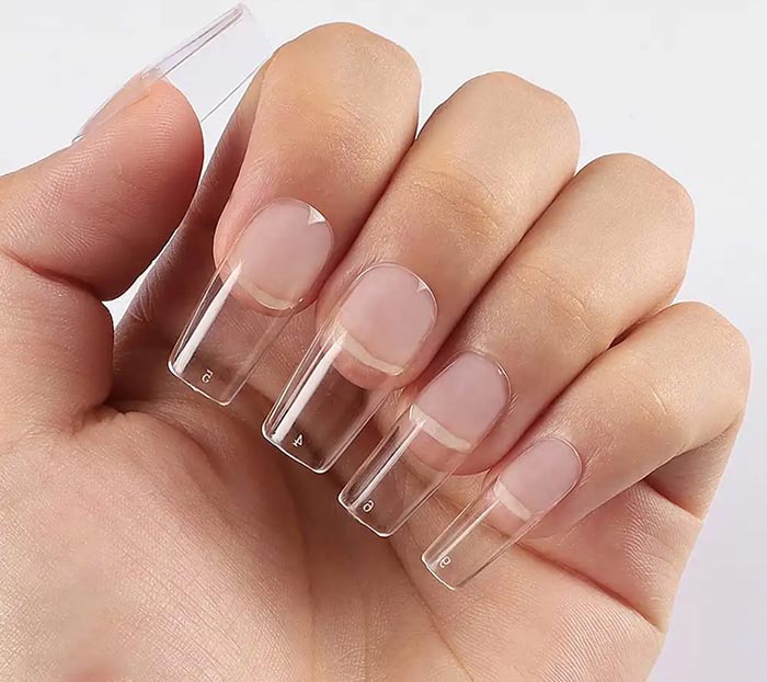 عکس تیپ ناخن به همراه شماره آن