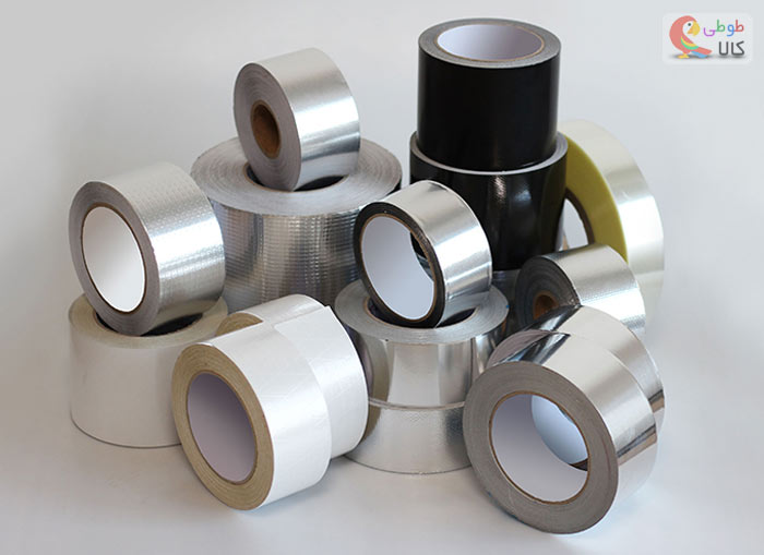 انواع مدلهای نوار چسب آلومینیومی