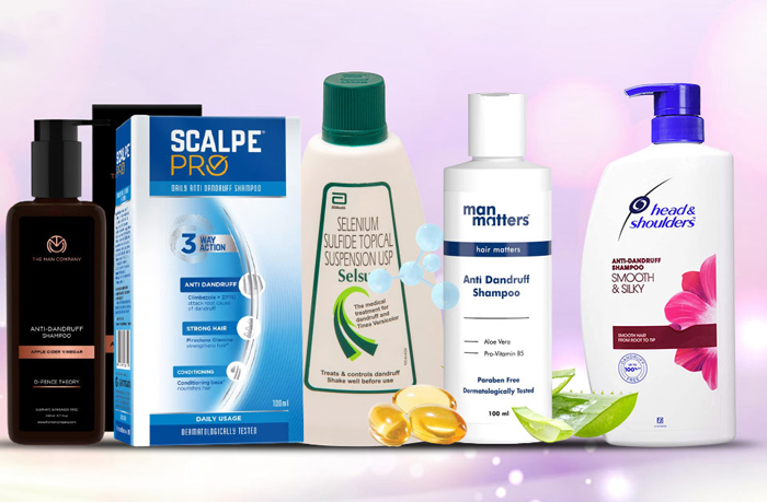 بهترین مدلهای شامپو ضد شوره