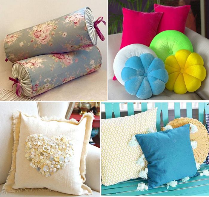 اشکال مختلف کوسن