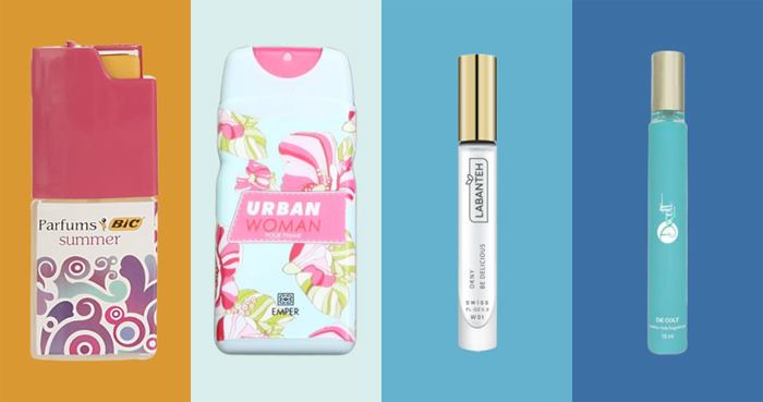 انواع مختلف عطر جیبی زنانه