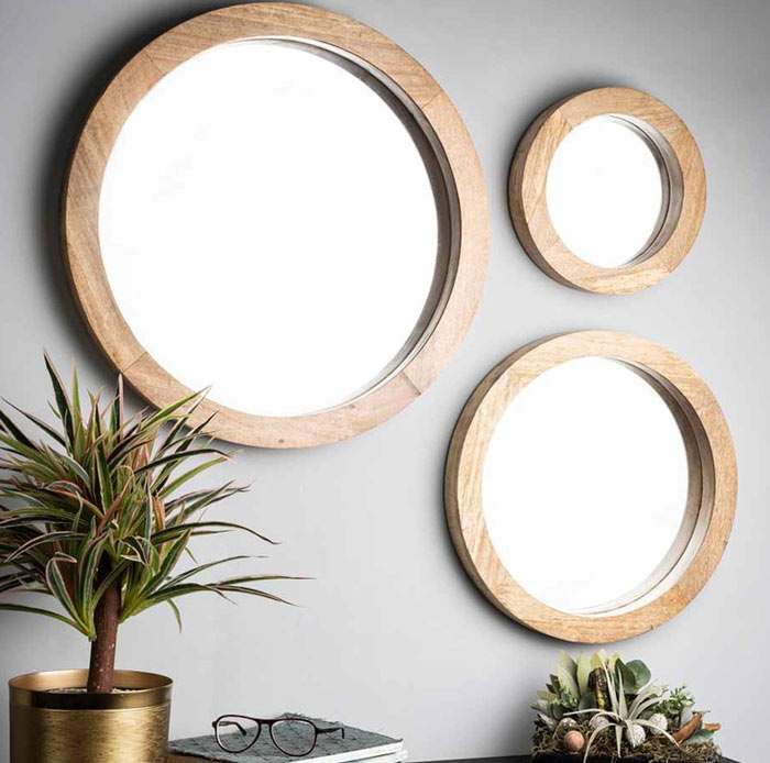 آینه دکوراتیو گرد