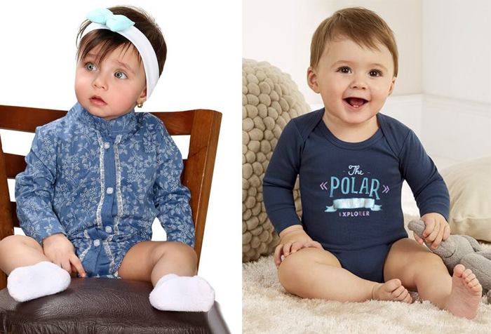 بادی نوزاد دخترانه و پسرانه