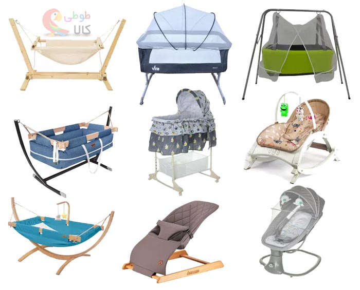 عکس بهترین مدلهای گهواره نوزاد ارزان قیمت