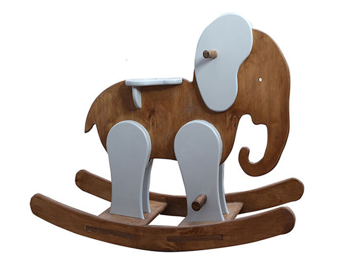 راکر کودک چوبی