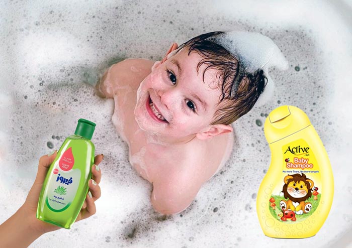 استفاده از شامپو بچه