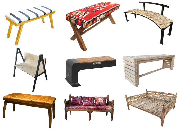 بهترین مدل های نیمکت خانگی