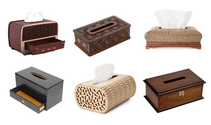 بهترین مدل های جعبه دستمال کاغذی