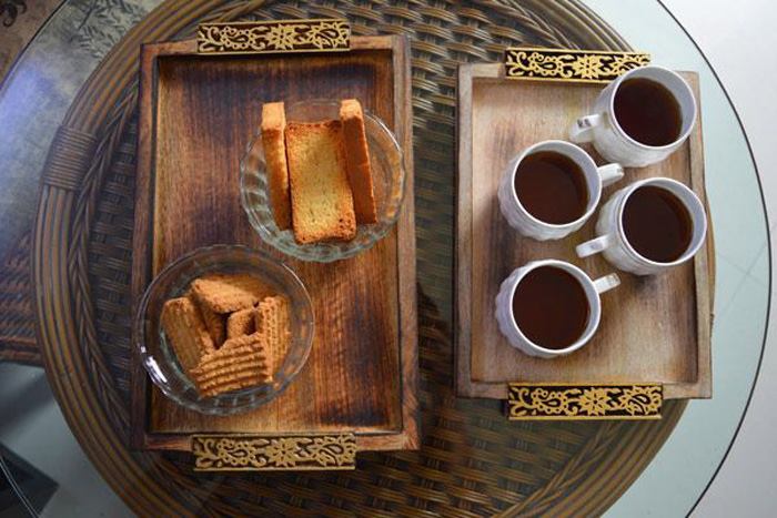 جدیدترین طرح های سینی چوبی