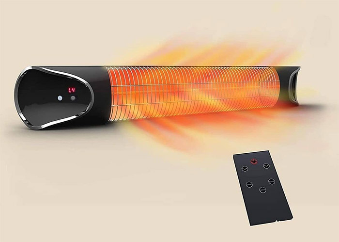 بخاری برقی دیواری تابشی