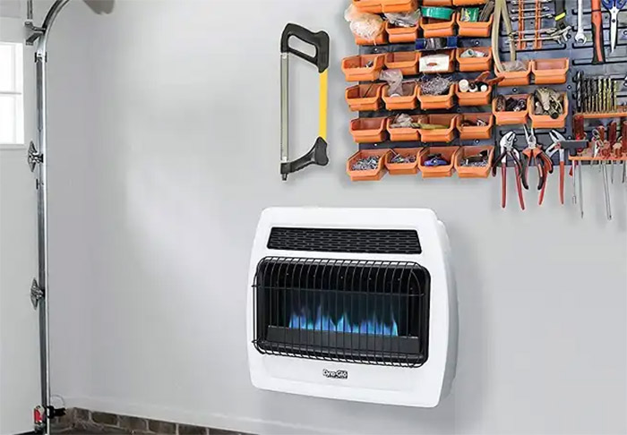 نصب بخاری دیواری گازی