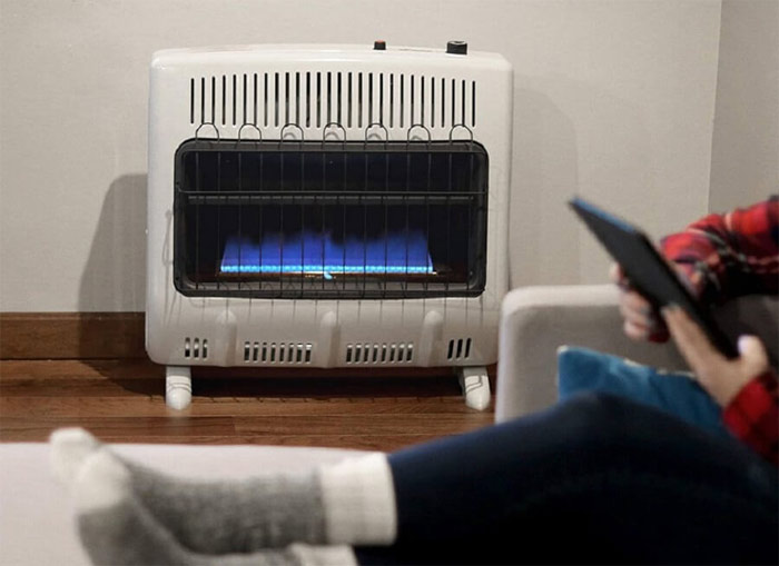 بخاری گازی بدون دودکش