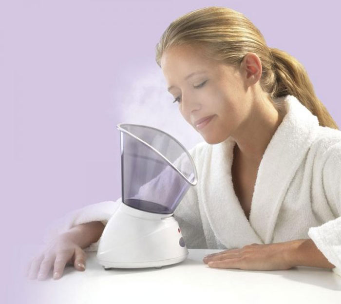 بخور گرم صورت