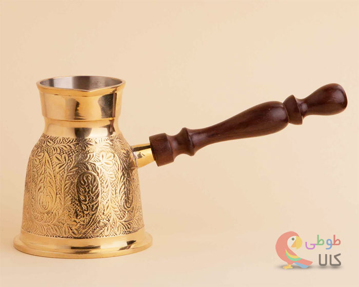 عکس قهوه جوش برنجی