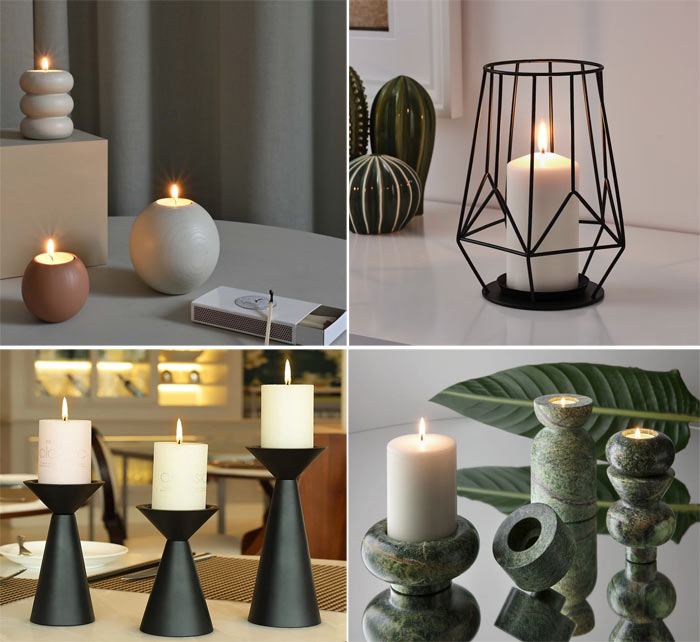 پرفروش ترین مدل های جا شمعی