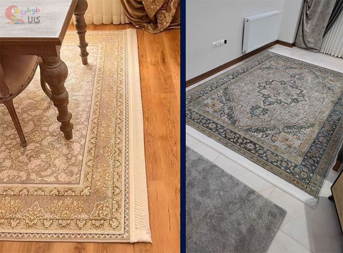 تمیز شدن ریشه فرش با کاور محافظ