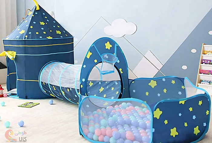 عکس چادر بازی کودک