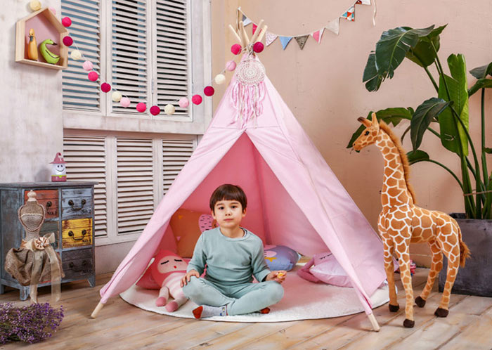 چادر بازی سرخچوستی کودک