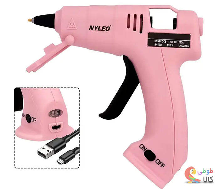 عکس دستگاه چسب حرارتی شارژی