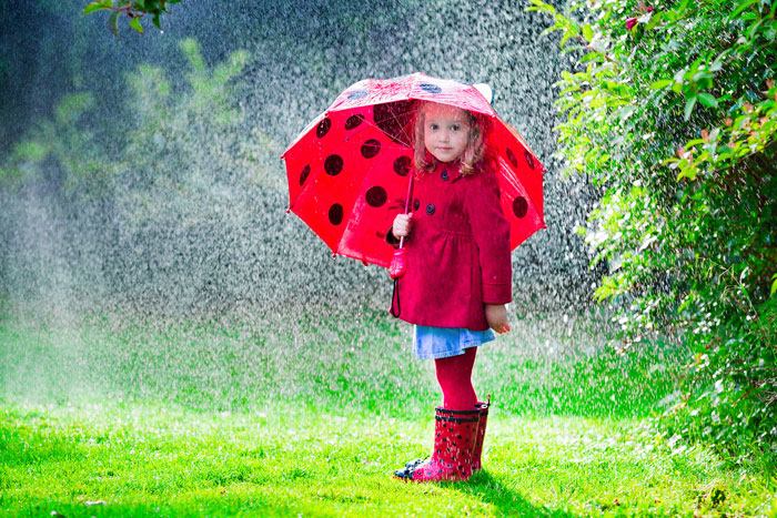 راهنمای خرید چتر کودکانه دخترانه