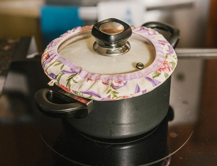 دم کنی روی قابلمه