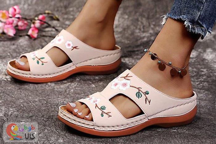 عکس دمپایی دخترانه خوشگل