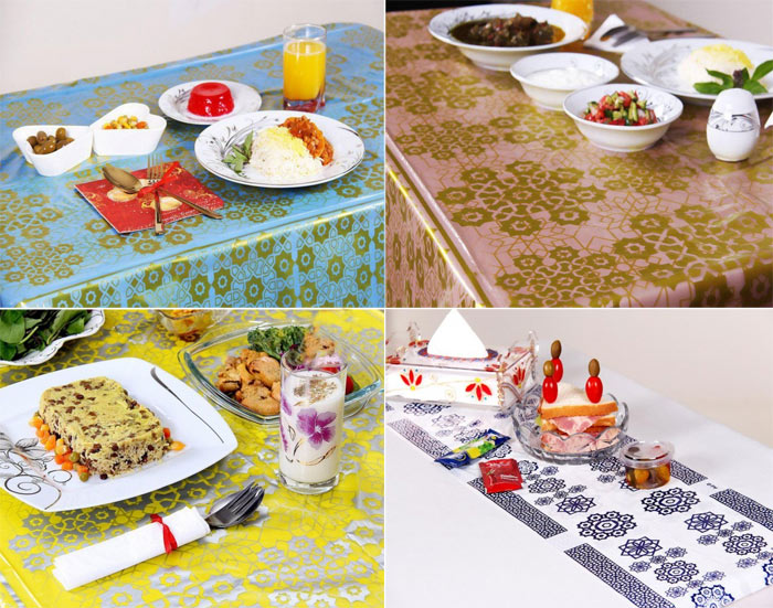 سفره یکبار مصرف مجلسی زیبا