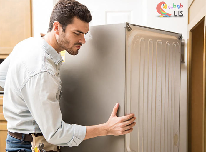 فاصله یخچال از دیوار