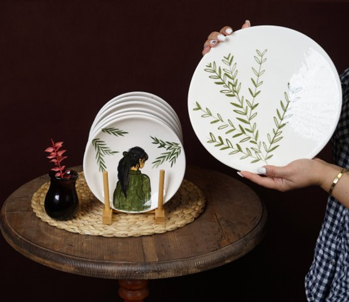 عکس بشقاب دیوارکوب سرامیکی