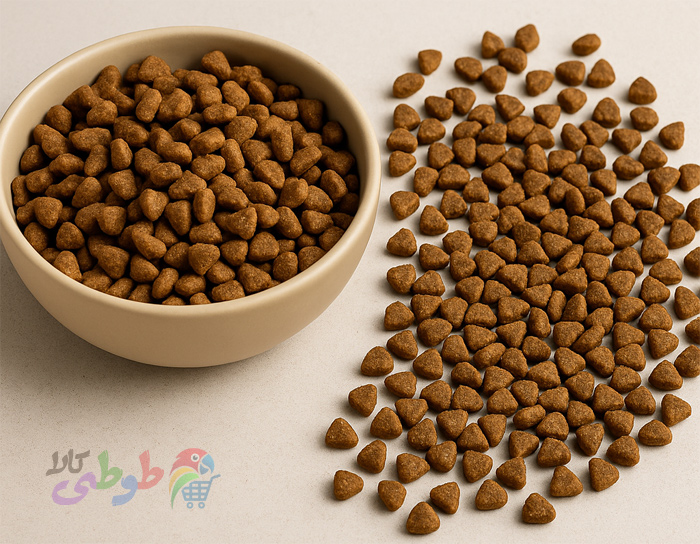 ترکیبات غذای خشک گربه
